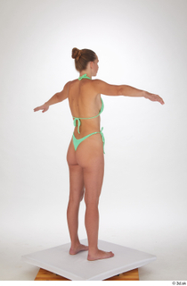 Arina Shy green bikini standing t poses whole body 0006.jpg